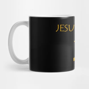 Jesus Saves Cross Mug